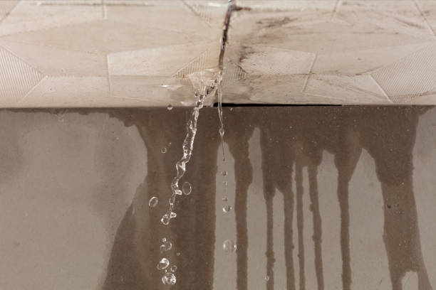 Professional Commercial Water Damage Restoration technician working in Greenville, PA